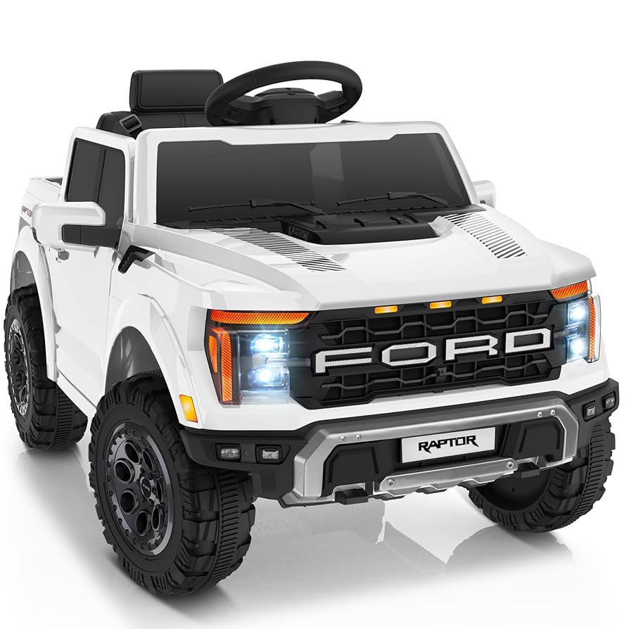 子供用電動カー FORD F-150 Amazon.com: ENYOPRO 12V Licensed Ford F-150 Raptor Kids Ride